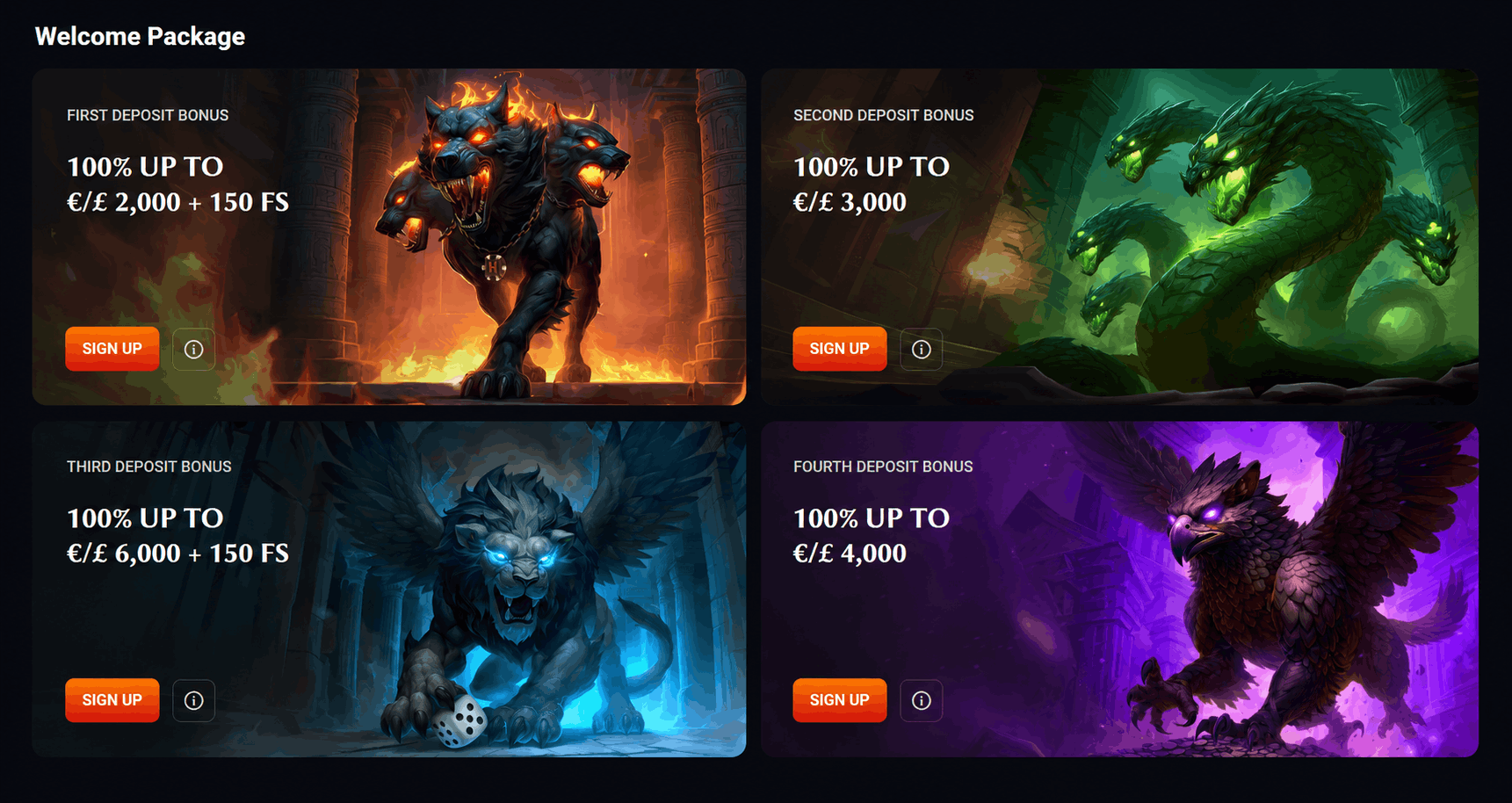 Bono de Bienvenida de Hadesbet Casino – 400% hasta €15.000 + 300 Giros Gratis