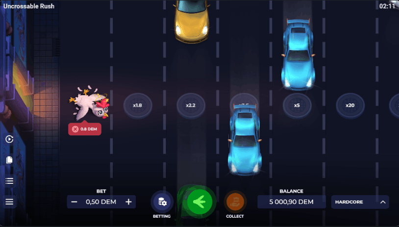 Uncrossable Rush – Reseña Cazador de Bonos